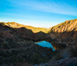 Salt River near Horse Mesa Dam, Arizona Salt River near Horse Mesa Dam, Arizona