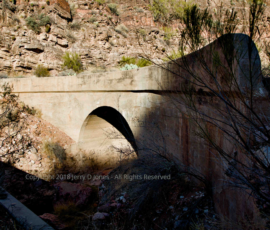 Bridge - Roosevelt Lake Arizona Bridge - Roosevelt Lake Arizona