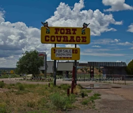 Old Fort Courage - Navajo Nation - Arizona Old Fort Courage - Navajo Nation - Arizona
